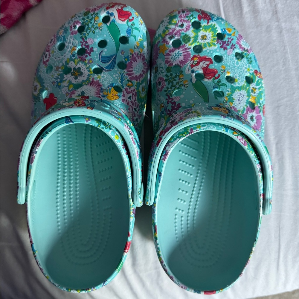 Vera Bradley little mermaid crocs